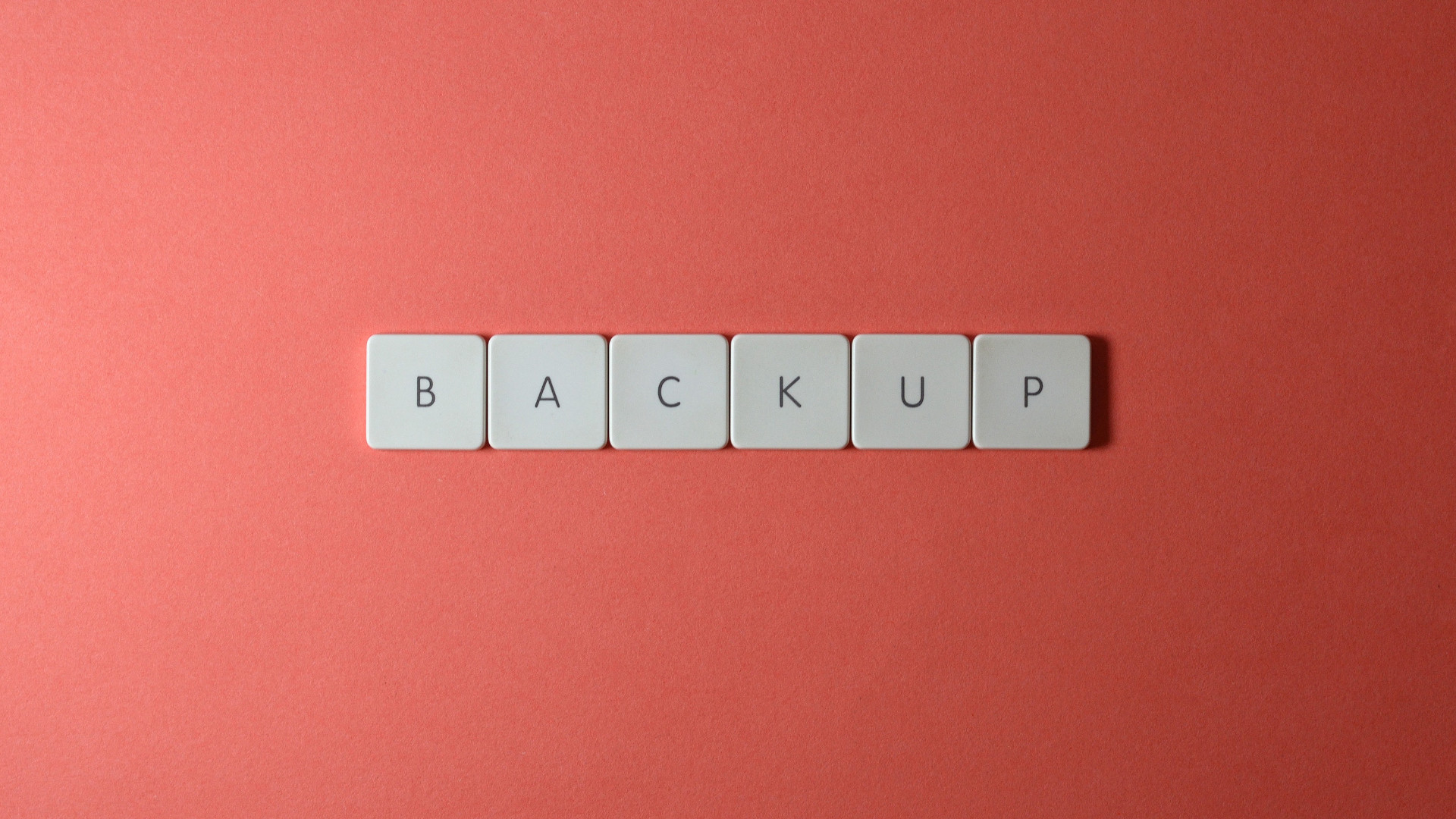 Backup Your Data